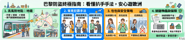 背著 Chanel 走在巴黎，我差點被搶：歐洲防盜完整攻略