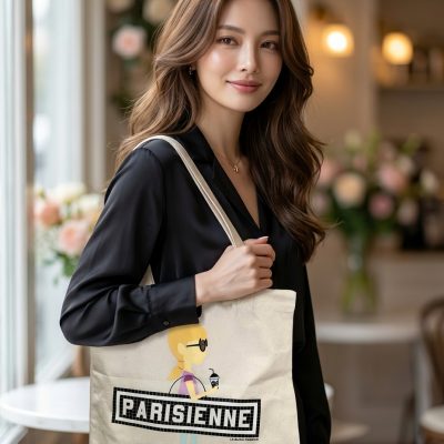 Le Bijou Parisiene 巴黎人帆布袋(珍奶版)