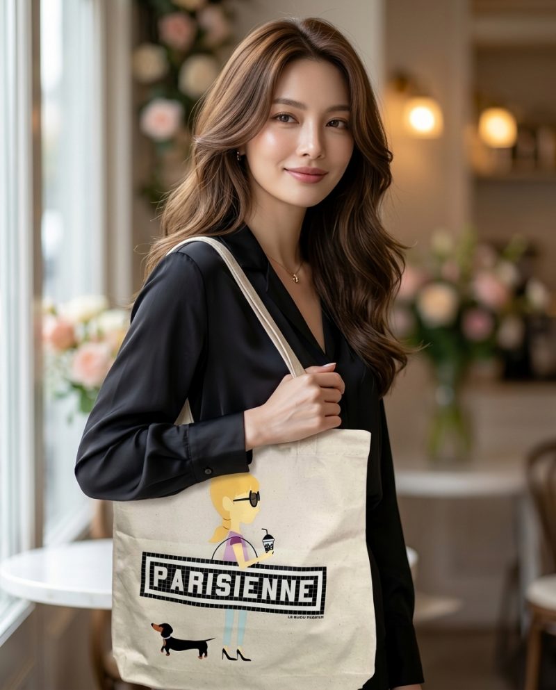 Le Bijou Parisiene 巴黎人帆布袋(珍奶版)
