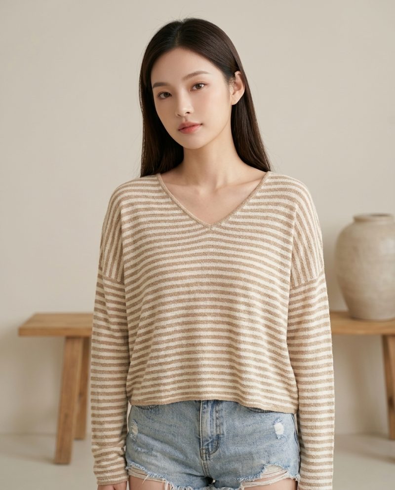 Pinko 條紋上衣短褲
