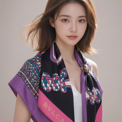BVLGARI 寶格麗絲巾組