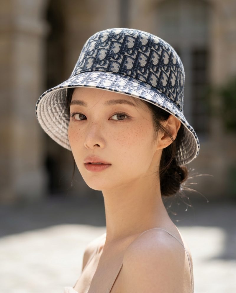 DIOR 老花漁夫帽