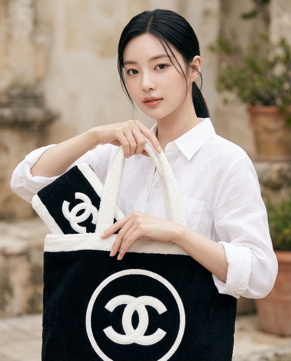 CHANEL 海灘包三件套