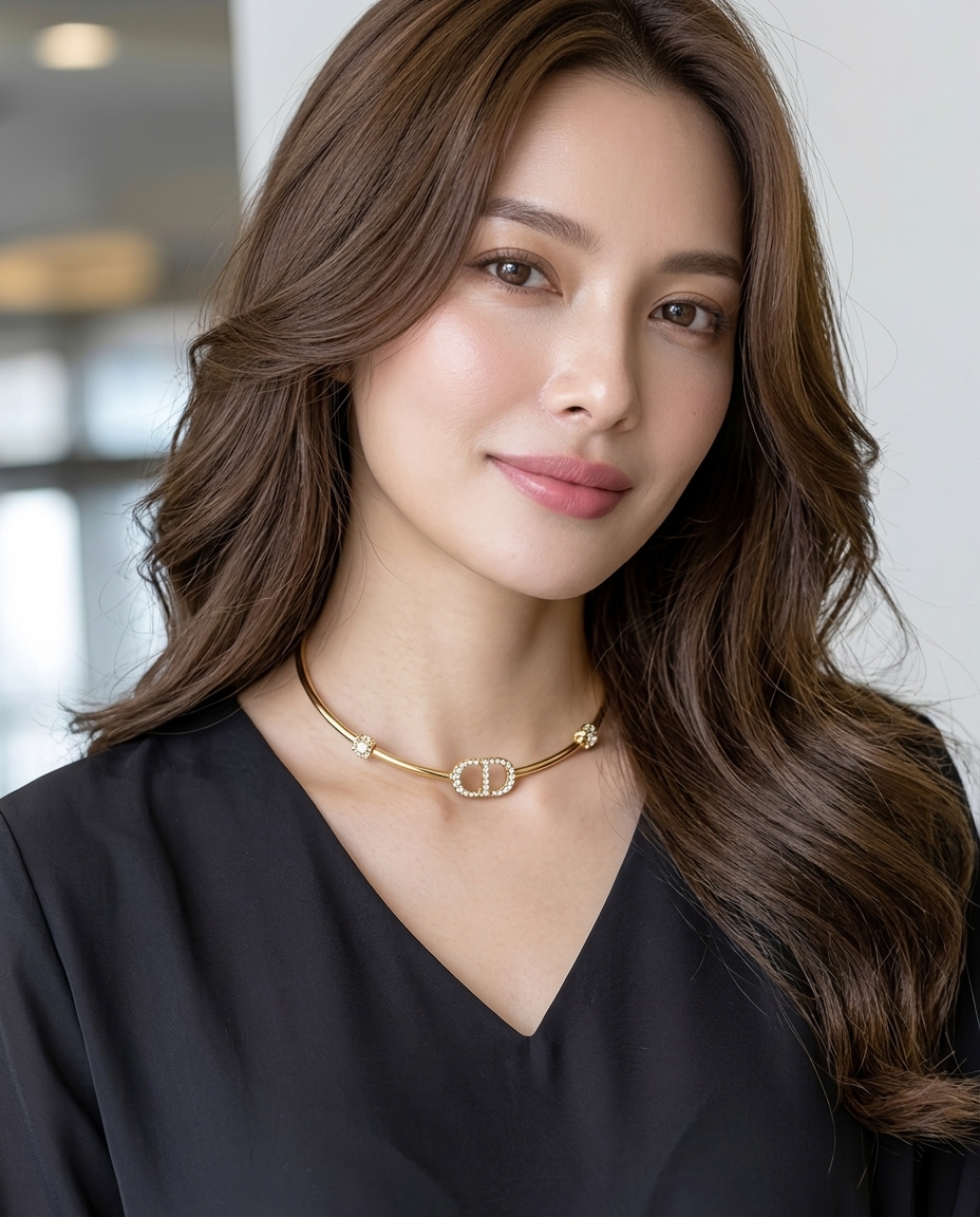 DIOR 金屬頸圈