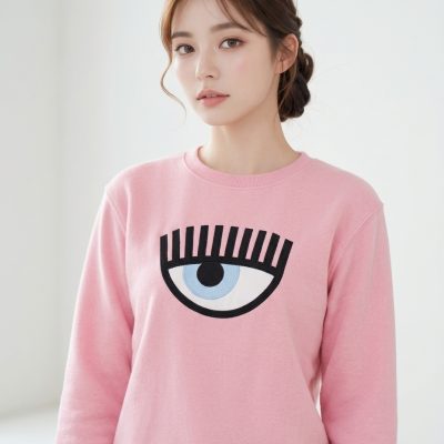 Chiara Ferragni 眨眼衛衣