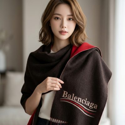 BALENCIAGA 精緻圍巾
