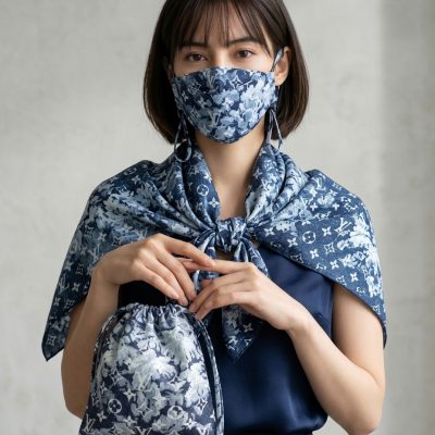 LV 限量丹寧口罩組