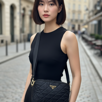 PRADA 經典尼龍相機包