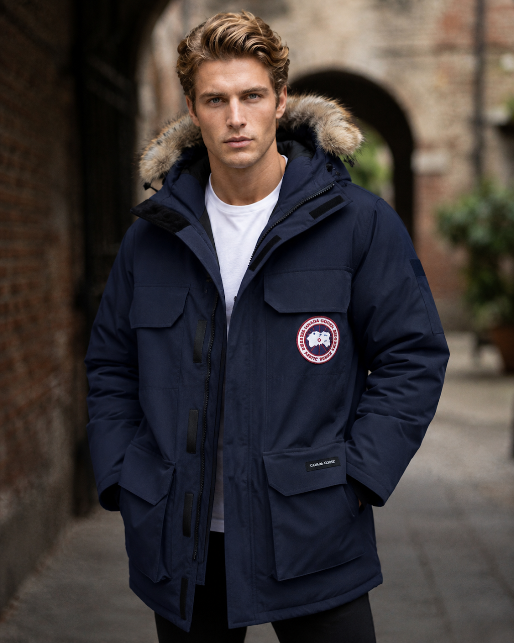 CANADA GOOSE 經典防風連帽派克大衣:圖片 2