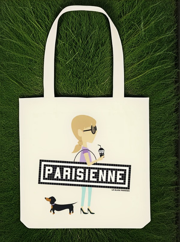 Le Bijou Parisien 巴黎人帆布托特包:圖片 2