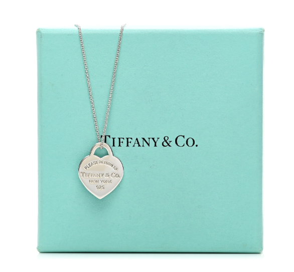 Tiffany & Co. 純銀經典愛心項鍊