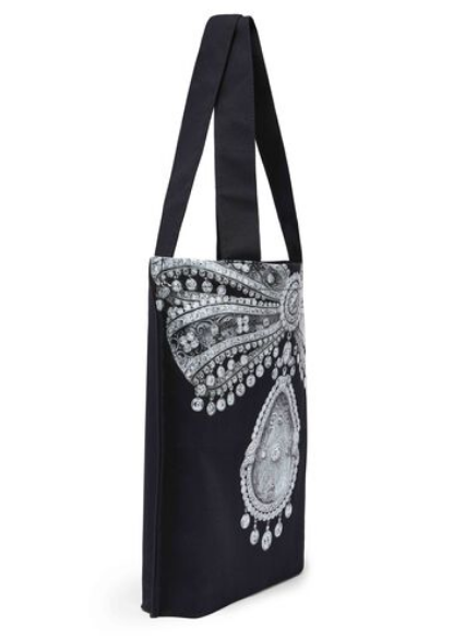 CARTIER 珠寶印花帆布托特包:圖片 3